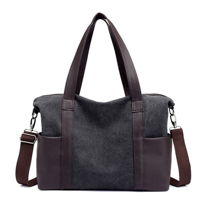 

Tailored Fashion ladies large capacity multi-function retro handbag Messenger bag shoulde