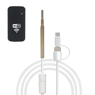 

2019 WiFi Ear Endoscope 39MM Wireless Digital Ear Otoscope Inspection Camera With 6 LED Borescope for iPhone Android IPad PC