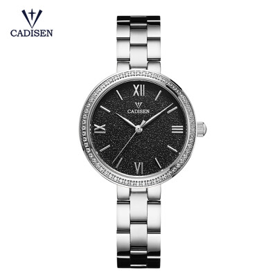 

Cadisen Fashion Women Watches Quartz Luxury Stainless Steel Dress Wrist Watch Simple Causal Gift for Women