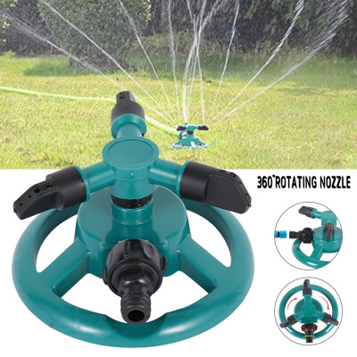 

Garden Irrigation Nozzle 360 Degree Automatic Rotating Small Trident Sprinkler Nozzle