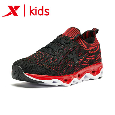 

Special step childrens shoes boys non-slip shock absorption running shoes 2019 spring new childrens shoes in the big childrens sports shoes 681115119163 black red 34