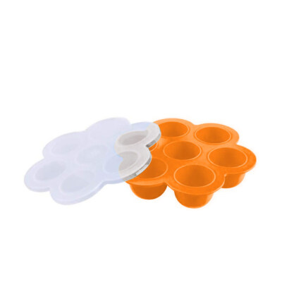 

Flower 7 Grid Kids Baby Food Freezer Silicone Egg Mold Tray Storage Container