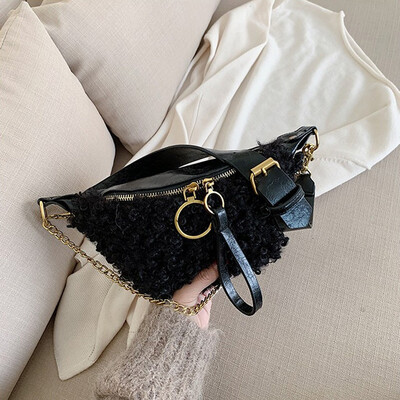 

Tailored Women Fashion Zipper Bag Leather Waist Bag Shoulder Bags Crossbody Bag Chest Bag