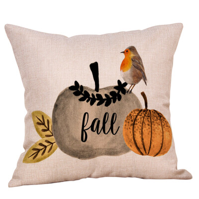 

Siaonvr Halloween Home Car Bed Sofa Decorative Letter Pillow Case Cushion Cover