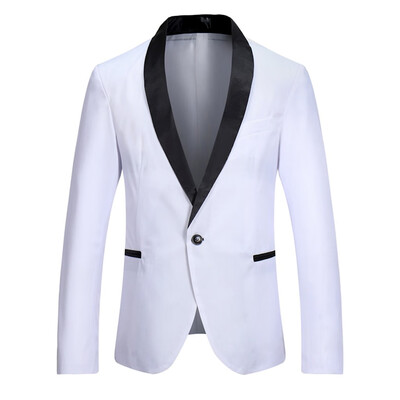 

Toponeto Mens New Style Turn-down Collar Long Sleeve Casual Suit Slim Fit Coat Jacket