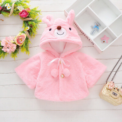 

2019 New Baby Toddler Girls Clothes Winter Warm Infant Fur Coat Princess Outerwear Cloak Jacket Kids Cute Coat Clothes