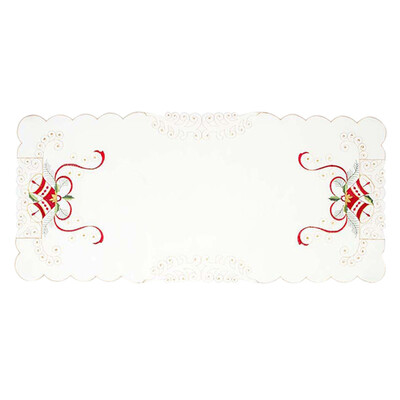 

Toponeto 1PC Bowl Fork Placemat Mat Decoration Home Party Christmas Dining Table A