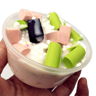

〖Follure〗Chocolate Mixing Cloud Slime Putty Scented Stress Kids Crystal Clay Toy