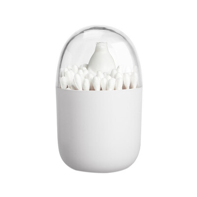 

Creative Transparent Plant Animal Toothpick Box Household Holder Cotton Swab Storage Household Home Organization