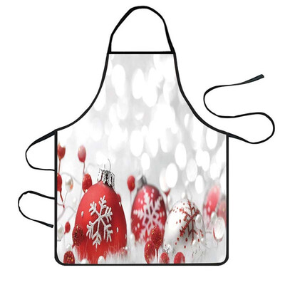 

Toponeto Christmas Decoration Waterproof Apron Kitchen Aprons Dinner Party Apron