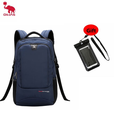 

OIWAS 14 inch laptop Backpack Multifunction Business Bag Men nylon Waterproof computer Bags Travel Backpacks 308L