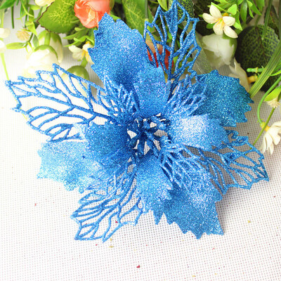 

Siaonvr Romantic Rosette Hanging Charm Party Decoration Christmas Tree Ornament Flower