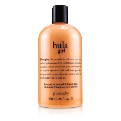 

PHILOSOPHY - Hula Girl Shampoo Shower Gel & Bubble Bath 480ml16oz