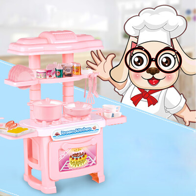 

YIWULAGIRL Toys Cooking Kitchen Kids Mini Playset Dollhouse Children Toy