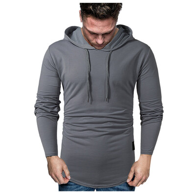 

Toponeto Men Warm Winter Long Sleeve Sweatshirt Hooded Top Tee Outwear Blouse