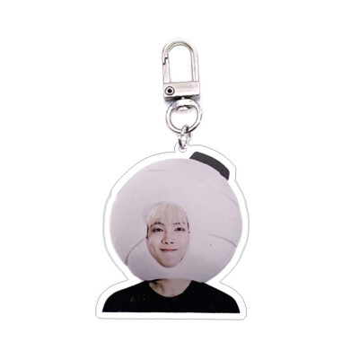 

CAR-TOBBY Kpop BTS Keychain Coated Mini Key chain Cute Gift Keyring Bag Pendant