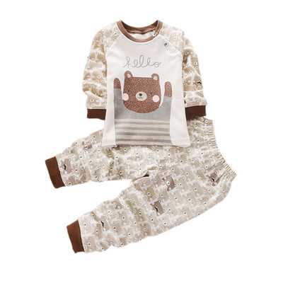 

Autumn Newborn Infant Clothing Baby Boy Girl Clothes Long Sleeve Top Pants Sport Suit Baby Clothing Set 2 Pcs