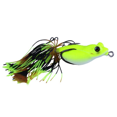 

1pc Outdoor Frog Hollow Artificial Lure Lifelike Feather tail Fake Baits With Hook Fishing Tackle For Topwater Fly Fishing