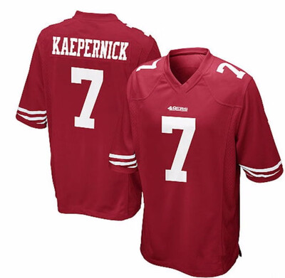 

San Francisco 49ers 25 Richard Sherman 10 Jimmy Garoppolo Jersey 56 Reuben Foster 16 Joe Montana Rice Sanders McGlinchey 7 Colin K