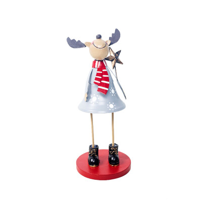 

Gobestart Mini Cute Christmas Decoration Christmas Wrought Iron Home Decor