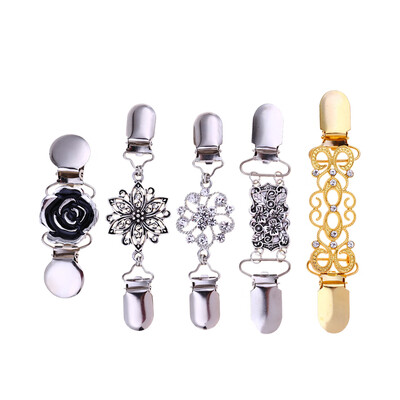 

5pcsset Retro Cardigan Clip Sweater Collar Pins Decoration Fixing Clothes Ornaments Dresses Shawl Pins