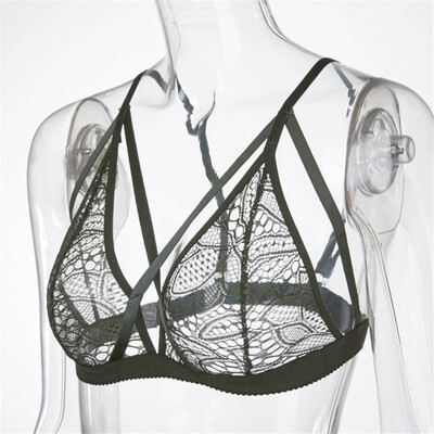 

Women Lace Bra Floral Sexy Bralet Top Seamless Bralette Wireless Sexy Bras Lingerie
