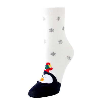 

Winter Warm Sport Socks Christmas Socks Comfortable Holiday Crew Socks Winter Anti-slip Cartoon Floor Socks