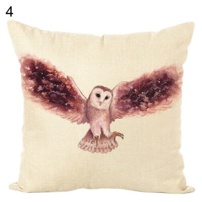 

45x45cm Animal Printed Throw Pillow Case Cushion Cover Home Sofa Bed Car Decor