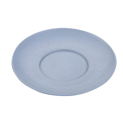 

Wheat Straw Round Plates Lightweight Unbreakable Dinner Dessert Degradable Dishes For Fruit Snack