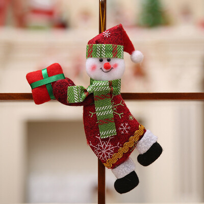 

Tailored Christmas Ornaments Gift Santa Claus Snowman Tree Toy Doll Hang Decorations