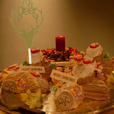 

Tailored Merry Christmas Cake Toppers Set Birthday Party Decor Supplies