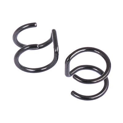 

5pcs Fashion Men&39s Women&39s Unisex Punk Style Simple Design Non-piercing Cartilage Cuff One Ear Clip Ear Stud Earrings