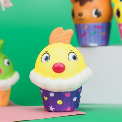 

Gotoamei Adorable chicken Ice Cream chicken Slow Rising Cream Scented Stress Toys