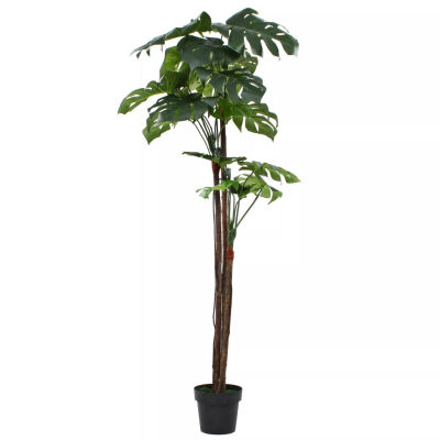 

Artificial Monstera Plant with Pot 67" Green