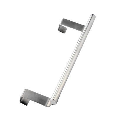 

Stainless Steel Single Bar Towel Rack Over The Door Hanger No Drill Towel Hanger Bathroom Kitchen Tool