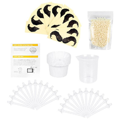 

Nose Hair Removal Nose Wax Applicators Wax Beans Kit Safe for Men & Women