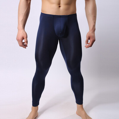 

Gobestart Mens Sexy New Style Fashionable Sexy Close-Fitting Super-Thin Thermal Pants