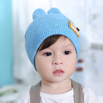 

2017 New 3 Seasons Infant Baby Toddler Knitted Baby Hat Adorable Rabbit Long Ear Hats Baby Bunny Beanie Cap Photo Props New