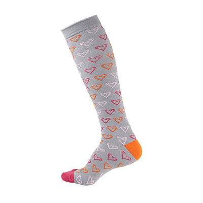

1 Pair Compression Socks For Women Men Medical Nursing Travel Knee Sock Outdoor Sports Socks