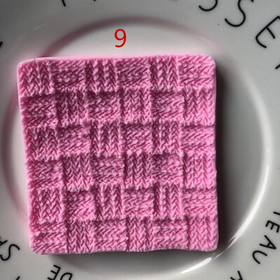 

Sweater Pattern Silicone Fondant Mould Embosser Baking Chocolate Mold Cake Decor