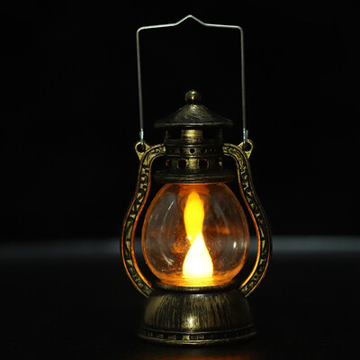 

Halloween Kerosene Lamp With Handle Christmas Kerosene Lamp Portable Festive Party Supplies