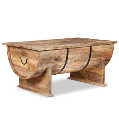 

Coffee Table Solid Mango Wood 346"x197"x157