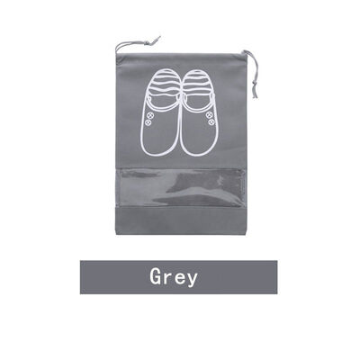 

Waterproof Shoes Bag Pouch Storage Travel Bag Portable Tote Drawstring Bag Organizer Cover Non-Woven Shoes Storage Organizer