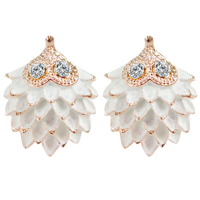 

New Mode Fashion Style Hot Sale Cute Women Hedgehog Shape Ear Stud Earrings Fashion Jewelry Delicate Black And White Gifts