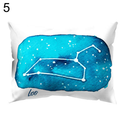 

Constellation Printed Throw Pillow Protector Case Cushion Cover Bedding Articles