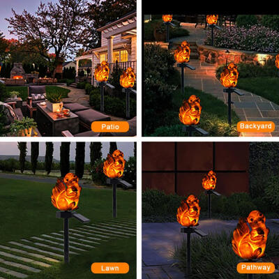 

Outdoor Solar Garden Stake Lights Decorative Waterproof Solar LED Light For Garden Backyard Patio Lawn - Squirrel Angel Shape