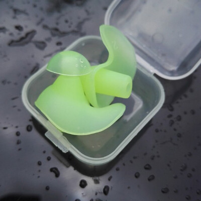 

One Pair Waterproof Swimming Silicone Ear Plug Protector Ear Plugs Protector