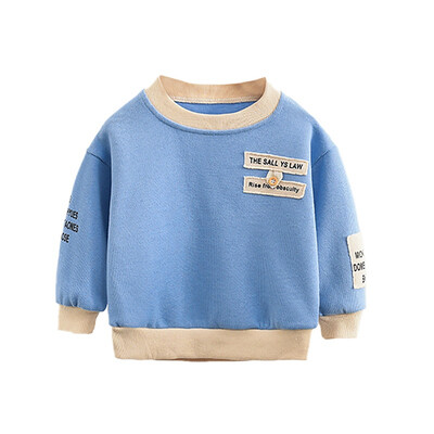 Autumn Outerwear Kids Baby Boy Girl Letter Print Sweatshirts Long Sleeve Outerwear