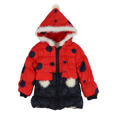 

Russian Warm Velvet Baby Girl Down cotton plus velvet warm winter girl clothes Children Down Winter Outwear