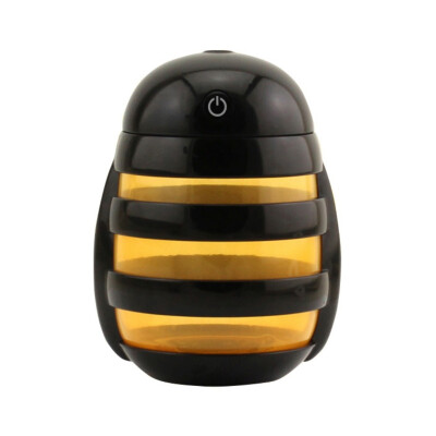 

Cute Mini Bee Shaped Usb Portable Home Car Car Large Capacity Humidifier with Light